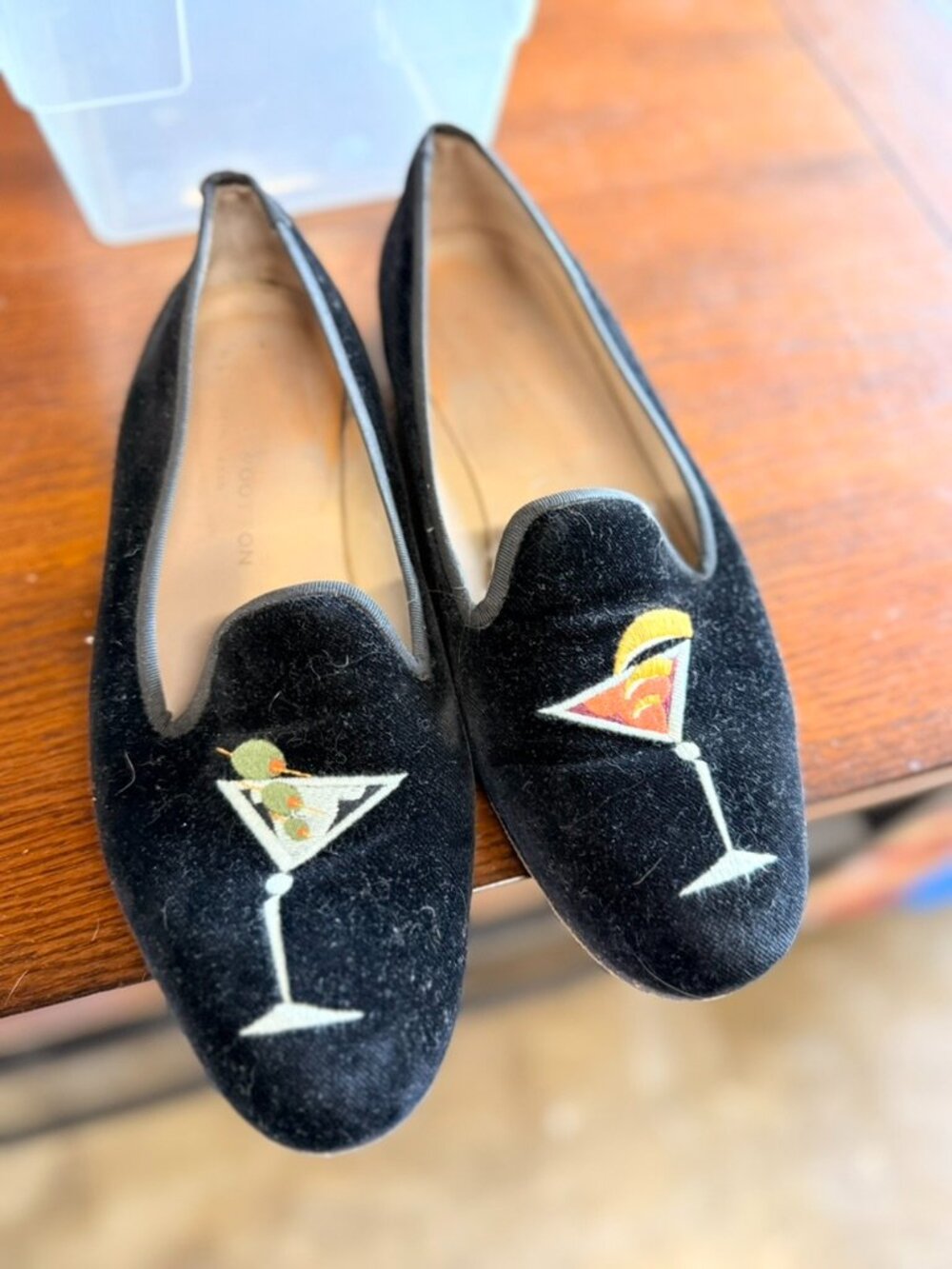 Stubbs + Wootton Martini Glass Loafers (W9)